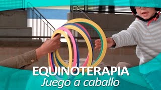 EQUINOTERAPIA 9  Juegos a caballo [upl. by Artenahs]