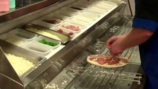 How Pizza is Made at Dominos [upl. by Ecnatsnok]