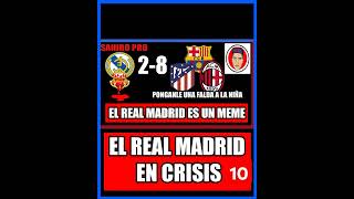 ¡¡¡EL REAL MADRID ES UN MEME REAL MADRID 13 MILAN madrid realmadrid futbol champions 10 [upl. by Ravert]