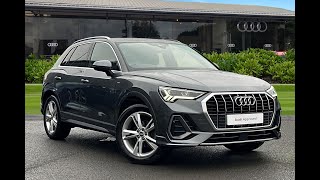 Audi Q3 S line 35 TFSI S tronic  Carlisle Audi [upl. by Hardwick830]