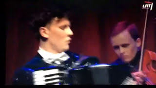 Daft Punk  Get Lucky on accordion – Martynas Levickis and SinChronic [upl. by Leynad509]