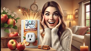 🍏 Glade PlugIns Refills Air Freshener  Best Glade Plug in Apple Cinnamon 🍎 [upl. by Thurman839]