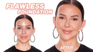 Flawless Full Coverage Foundation Tutorial [upl. by Okiman]