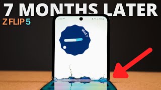 Z FLIP 5 7 MONTHS LATER FULL REVIEW AND PROBLEMS [upl. by Romeon]