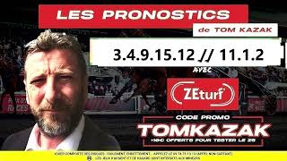 PRONOSTIC QUINTE DU JOUR VENDREDI 08 MARS 2024 PMU ZETURF Z5 ORDRE TOM KAZAK [upl. by Dey]