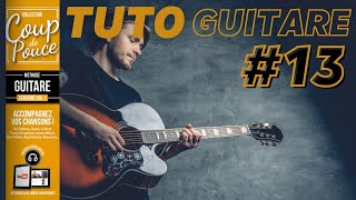 APPRENDRE LA GUITARE ACOUSTIQUE 13  Le palm mute [upl. by Jahdol]