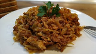 Вкусные ЛЕНИВЫЕ ГОЛУБЦЫ с фаршем ПРОСТОЙ рецепт приготовления [upl. by Nnairet]