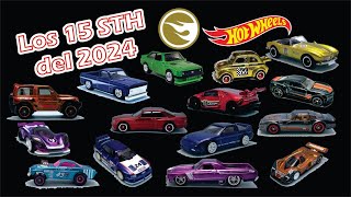 Los 15 Super Treasure Hunt Hot Wheels 2024  Los 15 sth del 2024  sth 2024 de Hot Wheels [upl. by Rufus]