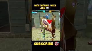 Weathering With ACE 🙄 Free Fire 💯 shorts freefire cs1vs4 [upl. by Monteria382]