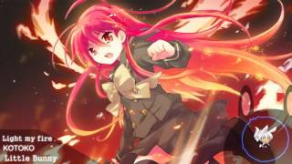 Nightcore  Light My Fire【Shakugan no Shana III OP】 [upl. by Cordelie]