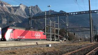 ReTrenuri De Calatori  Passenger Trains  Eisenbahn In Der SchweizBad Ragaz [upl. by Trebbor]