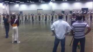 2011 Cadets Hornline  DCI Finals Indoor Warmup Rocky Point Holiday [upl. by Ally]