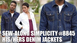 Sew This Jeans Jacket by Mimi G for Simplicity Patterns [upl. by Llehsar]