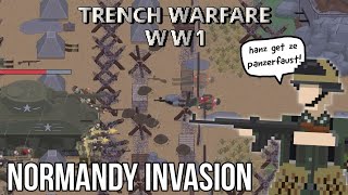 WW2 D Day Normandy Invasion Trench Warfare WW1 [upl. by Goodkin179]