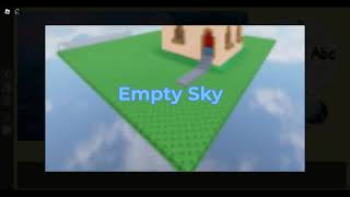 Empty sky lyrics But its made in my movie on Roblox [upl. by Asenaj]