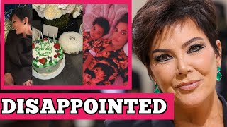 Kris Jenner disappointed on the gift Kourtney Kardashian gave her for her birthday celebrations [upl. by Lilian]