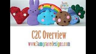 C2C Crochet Overview For Beginners [upl. by Avelin]