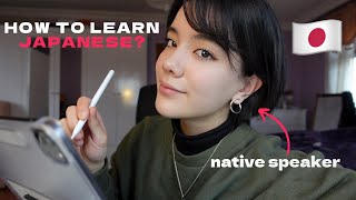 How to learn Japanese FAST Tips from a native speaker 🇯🇵📚✨🌎✈️ [upl. by Adlez]