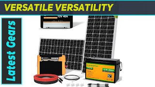 Efficient Solar Power Kit for RVs ECOWORTHY 400W Review [upl. by Tonneson72]