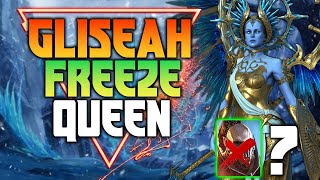 GLISEAH SOULGUIDE  ❄ FREEZE QUEEN ❄ Warlord Counter   Champion Showcase  Raid Shadow Legends [upl. by Anrol]