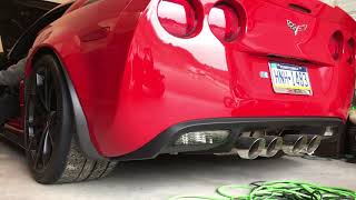 Beautiful Z06 Katech Cammed Corsa Exhaust Kooks Headers Loud and Sweeeet🍺 [upl. by Swec]