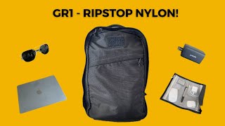 New FAVORITE Everyday Carry Backpack GORUCK Ripstop Nylon GR1 21L Review [upl. by Airdnat377]