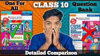 Oswaal Question Bank Vs Oswaal One For All Class 10  Comparisons  Which One is Best [upl. by Merell724]