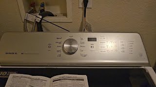 Maytag Washer Bravos XL MWVB835DW0 error codes diagnostic mode and calibration tech sheet [upl. by Ahsaele]