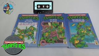 Retro Cassette Story Books  Teenage Mutant Ninja Turtles  90s Retro Review  Odd Pod [upl. by Ahon733]