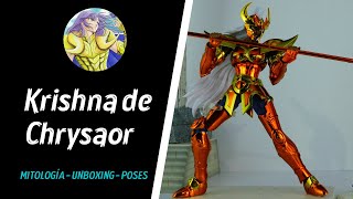 Krishna de Chrysaor Myth Cloth Ex  REVIEW Y MITOLOGÍA [upl. by Lounge]