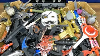 Pistol box full of Airsoft GUN Bead Launching Rifles Gun Ammunitions BB Gun Rifle WeaponPistol [upl. by Nuahc]