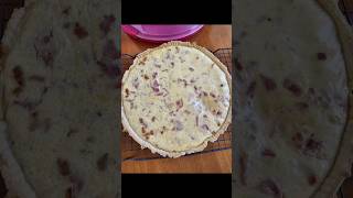 Quiche Lorraine quiche lorraine recette recettefacile rapide ideerepas recipe recipeshorts [upl. by Haswell]