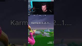 KARMA 321 🤣 fortnite fortnitezerobuild fortniteclips fortnitebattleroyale [upl. by Marlee107]