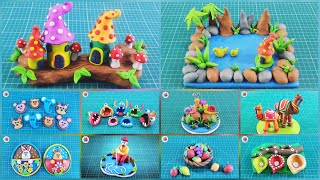 Clay Modelling easy ideas step by step Clay modelling for beginners Play doh tutorial for kids [upl. by Miett]