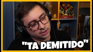 ALANZOKA DEMITIU SEU MODERADOR EM LIVE [upl. by Oreves937]