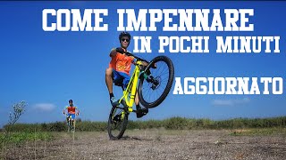 limpennata come imparare a impennare la bici in pochi minuti mtb ita [upl. by Zurkow867]