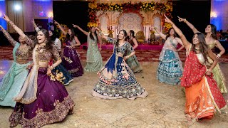 Sangeet Dance by Bride amp Bridesmaids I Indian Wedding I ShivKiDharti [upl. by Ametaf]