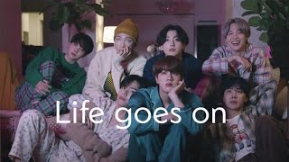 Life goes on  BTS lyrics video [upl. by Junia722]