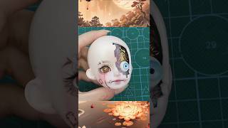 1 doll face is so awesome dollmakeup artdoll [upl. by Odnala]