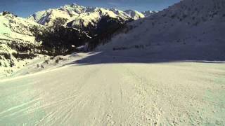 Pro ski simulator 1st Person view [upl. by Galvin]