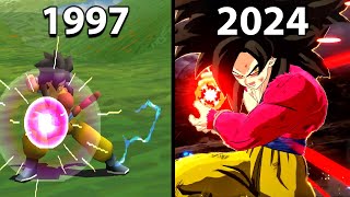 Evolution Of Super Saiyan 4 Goku Kamehameha X10 19972024 [upl. by Grondin]