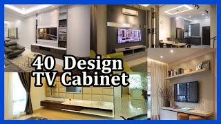 40 Jenis Design Untuk Kabinet TV Moden [upl. by Klaus]