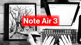 Note Air 3  Is Black and White the One for You [upl. by Pruter]