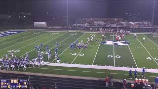 Krum High School vs Burkburnett High Varsity Mens Football [upl. by Yrtnahc]