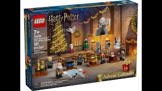 LEGO Instructions  Harry Potter  76438  LEGO Harry Potter Advent Calendar 2024  Seasonal [upl. by Bluh]