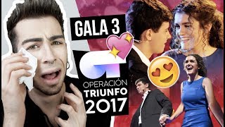 OT 2017 Gala 3 ¿Eurovisión REACCIÓN  MALBERT [upl. by Llirred]