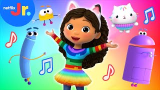 Learn ColorsAprende Colores Song in English amp Spanish for Kids  Netflix Jr Jams [upl. by Crescentia]