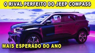 🚨O NOVO CITROËN C5 AIRCROSS CHEGOU O RIVAL PERFEITO DO JEEP COMPASS [upl. by Jonette]