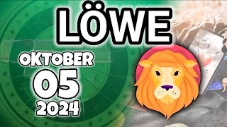 horoskop Löwe Samstag 5 Oktober 2024 [upl. by Lidia919]