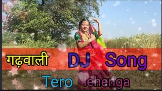 Tero lehenga तेरो लेहेंगाMero lehenga Ayushi gudiyal Tera lehenga kids Danae pahari song [upl. by Lucey]